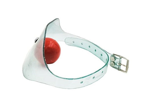 Transparent String Mouth Red Ball Gag by BDStyle - Bondage Gags and Bits