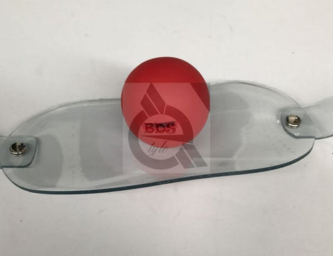 Transparent String Mouth Red Ball Gag by BDStyle - Bondage Gags and Bits