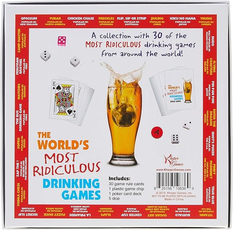 Worlds Most Ridiculous Drinking Games by Kheper Games - Sex Games, Coupons and Tricks