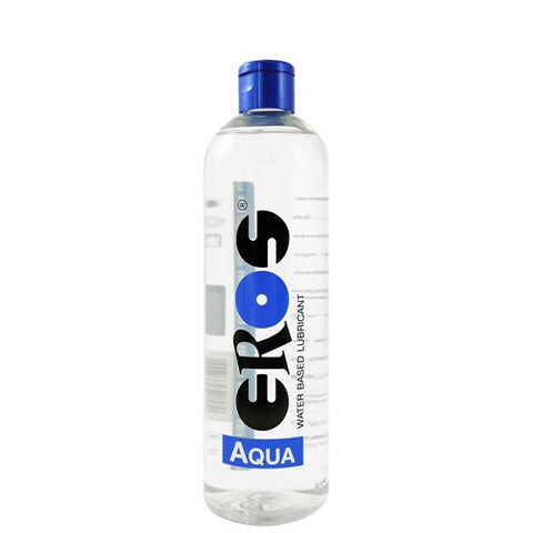 EROS Water Based Lubricant Bottle with Pump by Megasol - Water Based Lubes