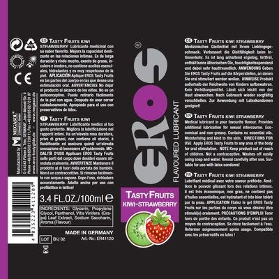 EROS Tasty Fruits KIWI STRAWBERRY Water Based Lube - Water Based Lubes