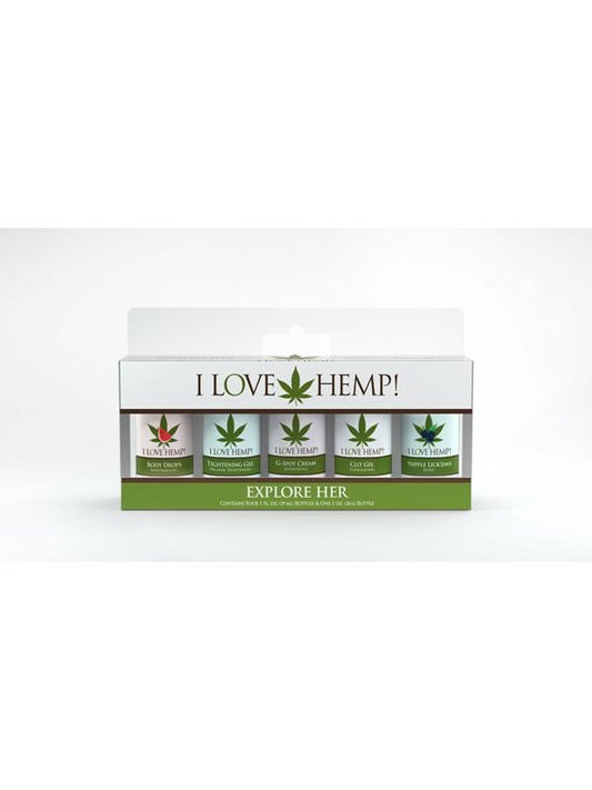 I Love Hemp Explore Her Arousal Pack