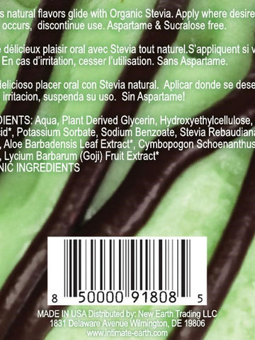 Chocolate Mint Flavored Glide by Intimate Earth - Massage Oils and Lubricants