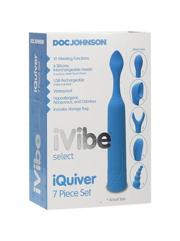 iVibe Select iQuiver 7 Piece Set by Doc Johnson - Personal Massagers