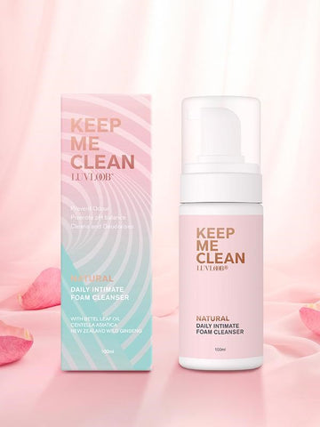 Keep Me Clean Foam Cleanser 100ml by Luvloob - Adult Toy Cleaner