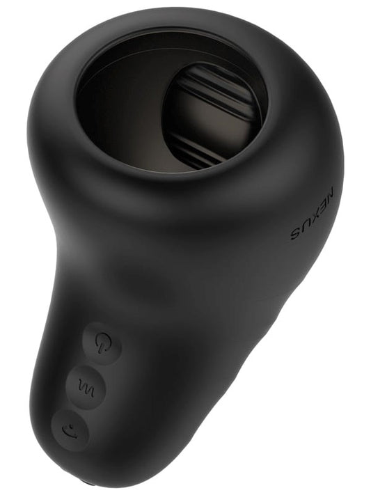 Nexus ECLIPSE Vibrating and Stroking Male Masturbator Black