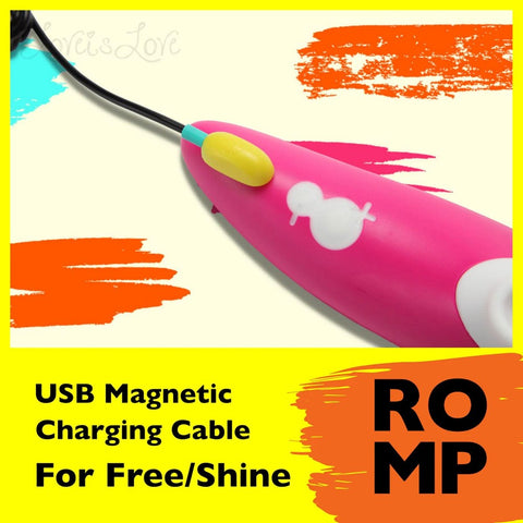 Romp Magnetic Charging Cable by Lovehoney - Vibrator Accessories