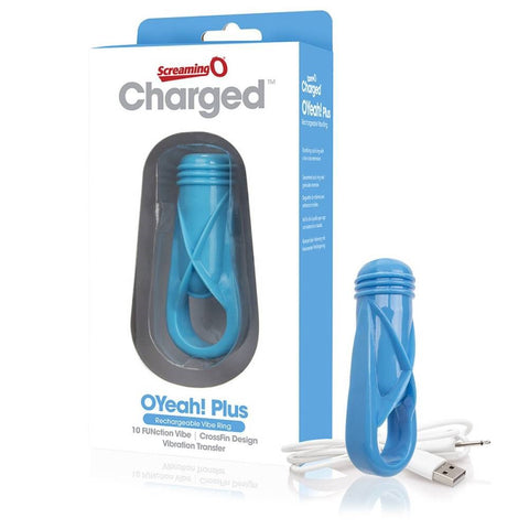 Charged Oyeah! Ring Single by Screaming O - Vibrating Cock Rings