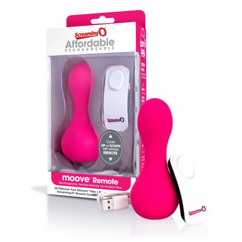 moove Remote Vibe Single Remote Vibrator by Screaming O - Remote Control Vibrators
