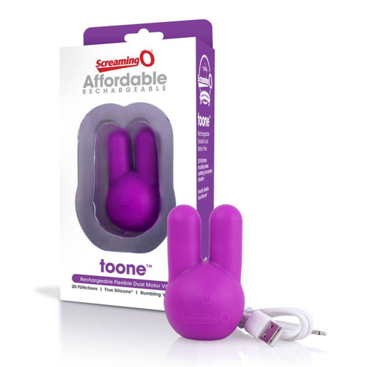 Screaming O toone Rechargeable Flexible Dual Motor Vibrator