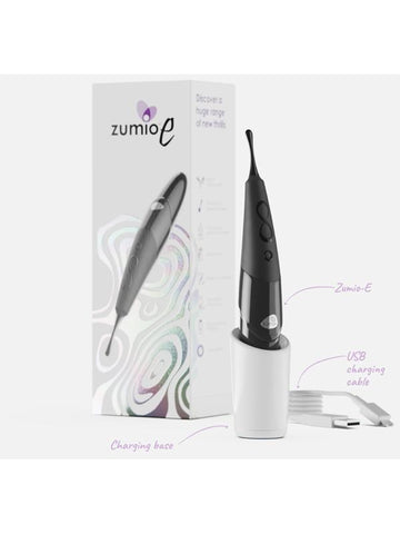 E Ebony Rotating Clitoral Stimulator by Zumio - Clit Ticklers and Pulsators