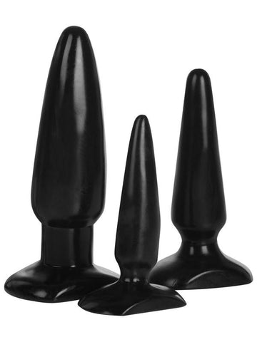 Colt Silicone Anal Trainer Kit Butt Plug by CalExotics - Butt Plugs