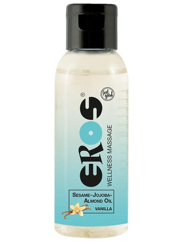 Eros Wellness Massage Oil Three Pack Vanilla Caramel - Massage Oils and Lubricants