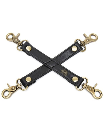 Bound to You Faux Leather Hog Tie by Lovehoney - Cuffs and Restraints