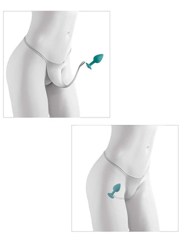 Hookup Crotchless Secret Gem Panties by Pipedream Products - G-Strings, Panties and Shorts