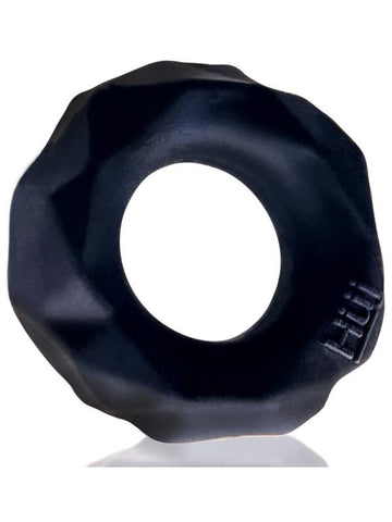 Fractal Tactile Cock Ring Tar Ice by Hunkyjunk - Cock Rings