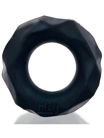 Fractal Tactile Cock Ring Tar Ice by Hunkyjunk - Cock Rings