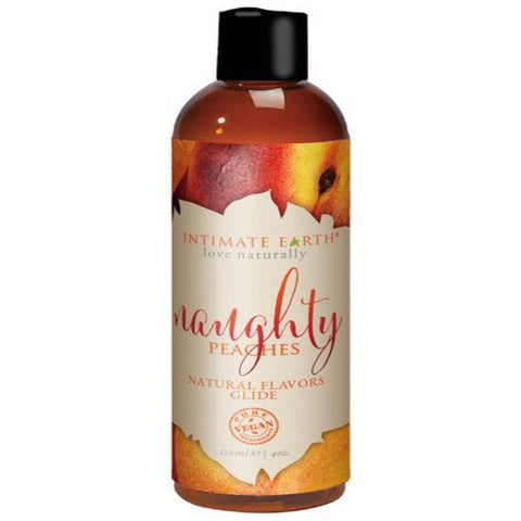 Naughty Peaches Flavors Glide Water Based Lube - Water Based Lubes