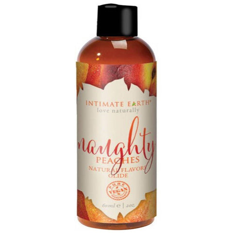 Naughty Peaches Flavors Glide Water Based Lube - Water Based Lubes