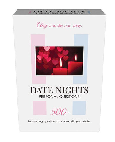 Date Nights Personal Questions Game by Kheper Games - Sex Games, Coupons and Tricks