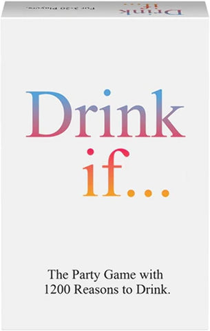 Drink If.... Game by Kheper Games - Sex Games, Coupons and Tricks