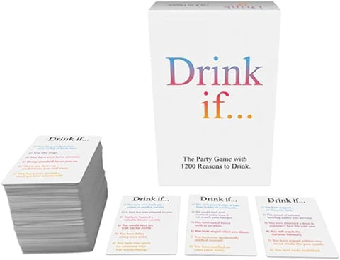 Drink If.... Game by Kheper Games - Sex Games, Coupons and Tricks