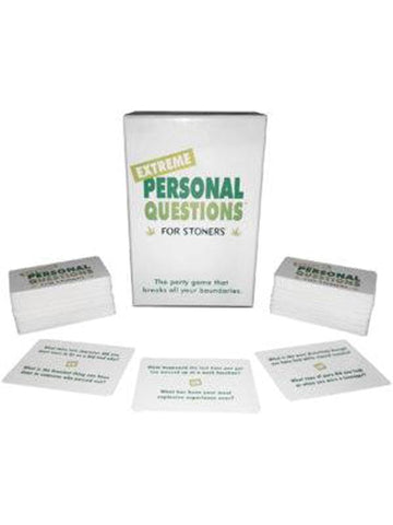 Extreme Personal Questions for Stoners Sex Game - Sex Games, Coupons and Tricks