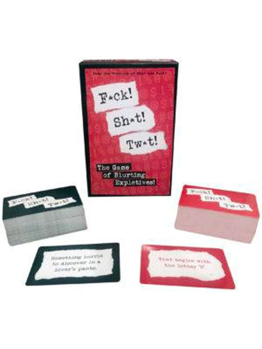 Kheper Games F*ck! Sh*t! Tw*t! Adult Party Game