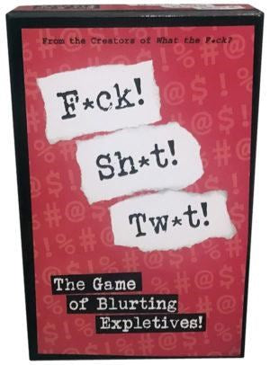 F Ck Sh T Tw T Adult Party Game by Kheper Games - Sex Games, Coupons and Tricks