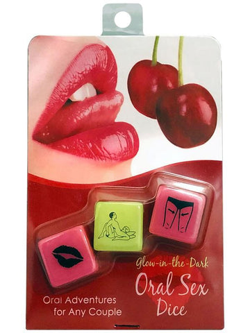 Glow In The Dark Oral Sex Dice by Kheper Games - Sex Games, Coupons and Tricks