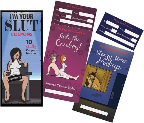 Im Your Slut Coupons by Kheper Games - Sex Games, Coupons and Tricks