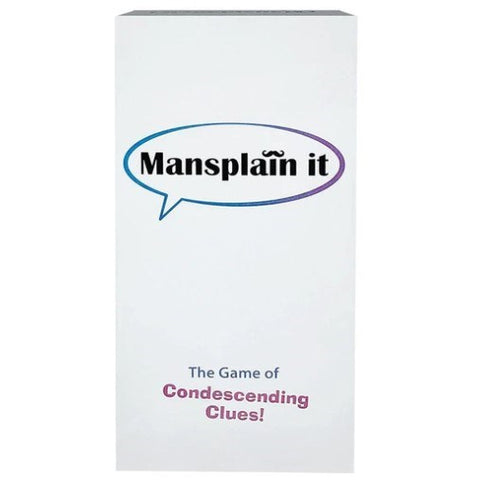 Mansplain It Adult Party Game by Kheper Games - Sex Games, Coupons and Tricks