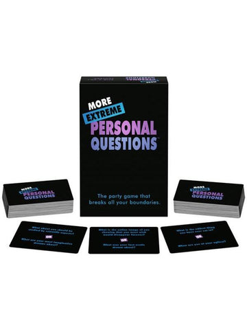 More Extreme Personal Questions Game by Kheper Games - Sex Games, Coupons and Tricks