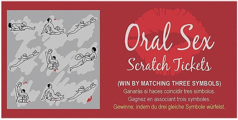 Oral Sex Scratch Tickets Sex Game by Kheper Games - Sex Games, Coupons and Tricks