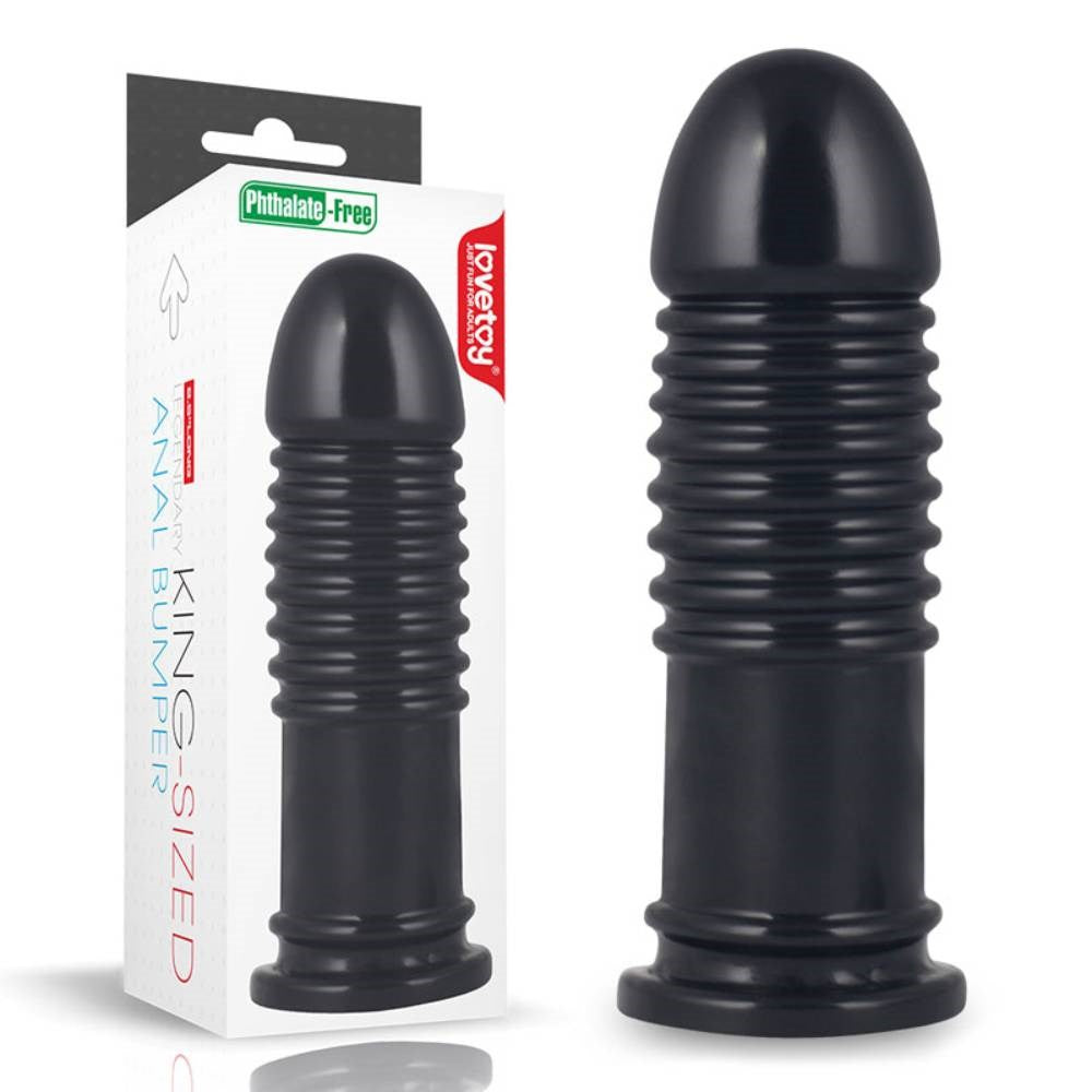 King Sized 8 Inch Anal Bumper Mega Anal Plug - Butt Plugs