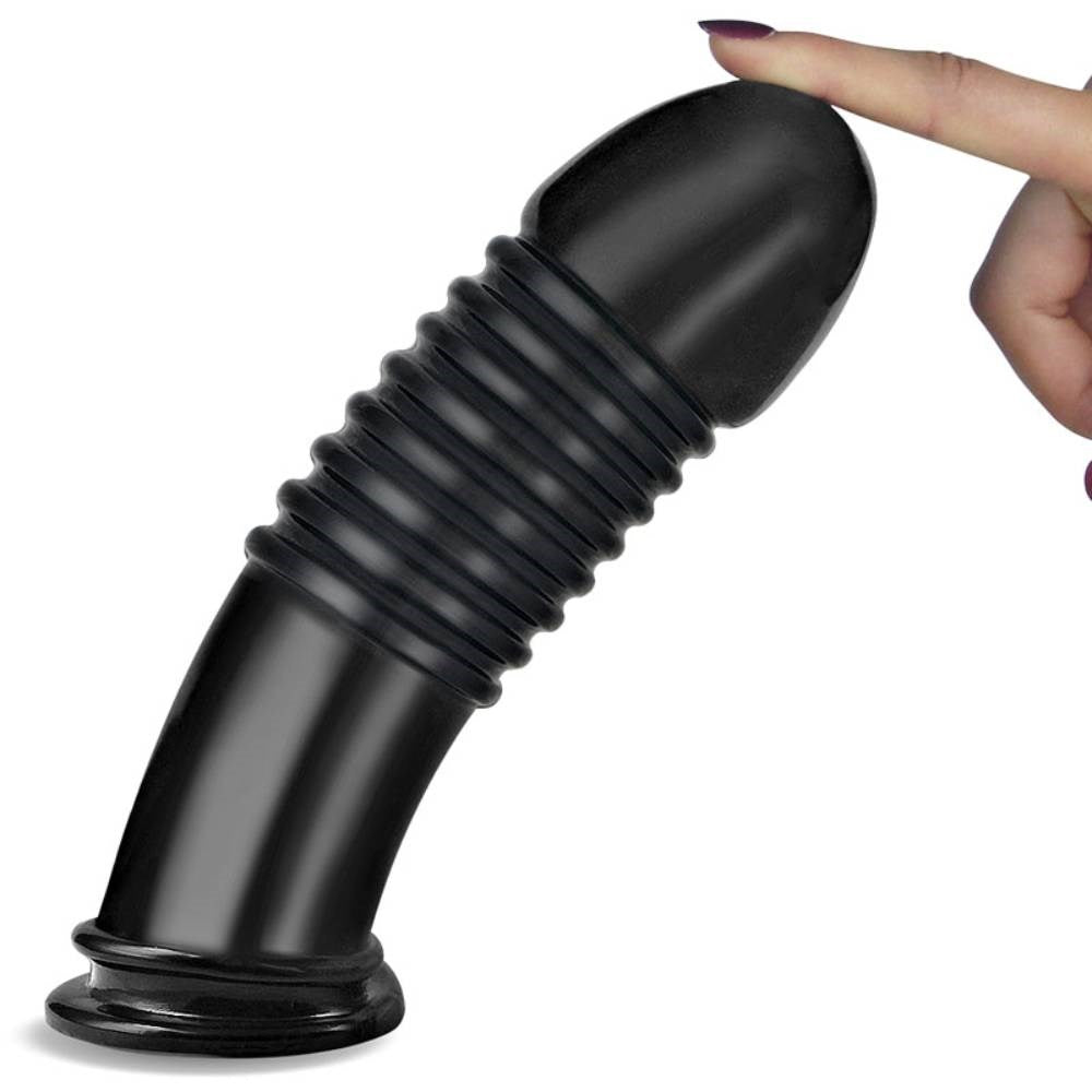 King Sized 8 Inch Anal Bumper Mega Anal Plug - Butt Plugs