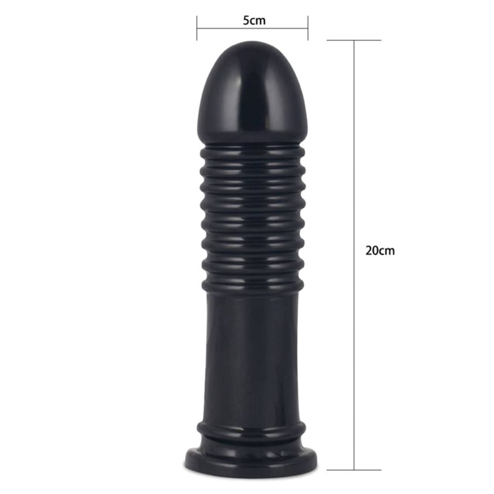 King Sized 8 Inch Anal Bumper Mega Anal Plug - Butt Plugs