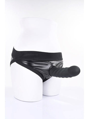 Banx Ribbed Hollow Dildo by Sportsheets - Realistic Dildos