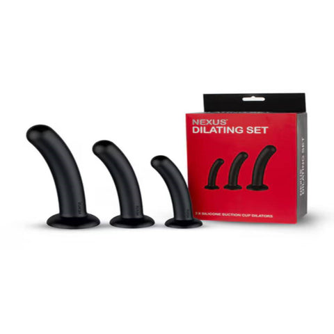 Nexus Dilator Set Silicone Anal Dildos by Nexus Sex Toys - Anal Dildos