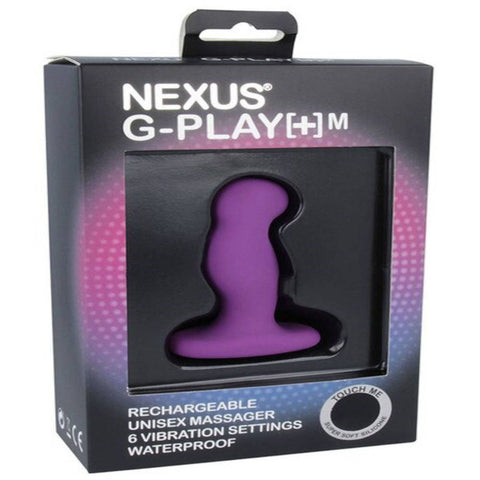 Nexus G-Play Plus Medium Unisex G-Spot Vibrator - G-Spot Vibrators