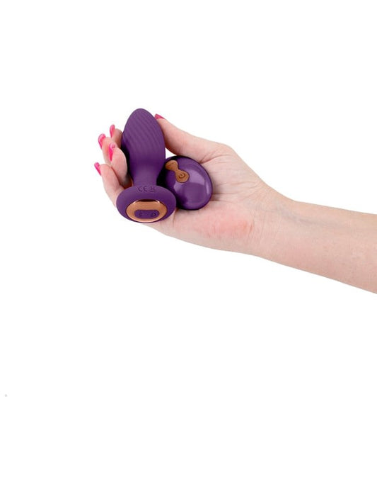NS Novelties INYA Alpine Rechargeable Gyrating Butt Plug Purple