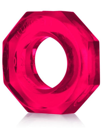 Mens Humpballs Cock Ring Hot Pink by Oxballs - Stretchy Cock Rings