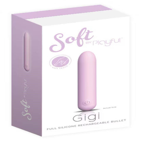 Soft by Playful Gigi Flexible Bullet Vibrator - Bullet Vibrators