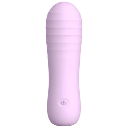 Soft by Playful Posh Rechargeable Squishy Ribbed Vibrator