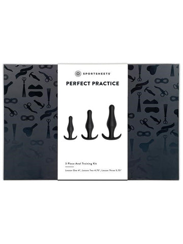 Perfect Practice Anal Training Kit by Sportsheets - Butt Plugs