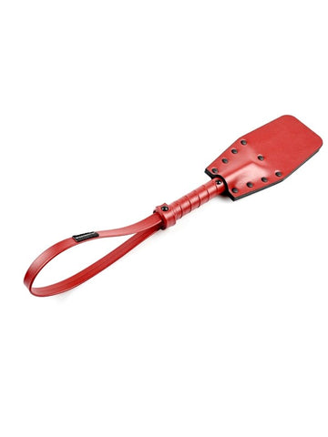 Saffron Studded Leather Spanker by Sportsheets - Paddles And Slappers