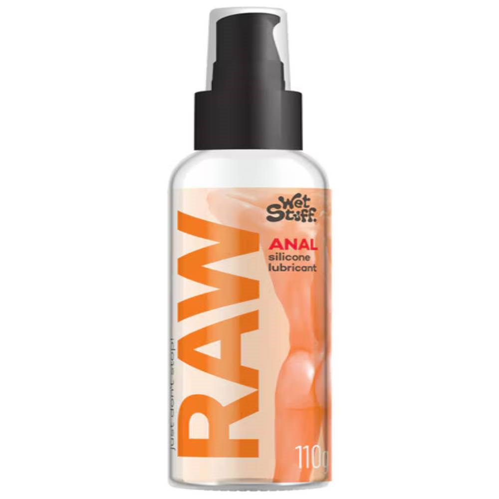 Wet Stuff Raw Anal Silicone Lubricant 110g Clear - Anal Lubes