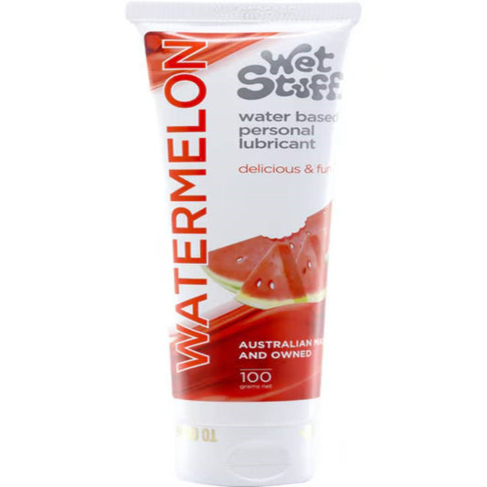 Wet Stuff Watermelon 100g Tube Water Based Lube - Water Based Lubes