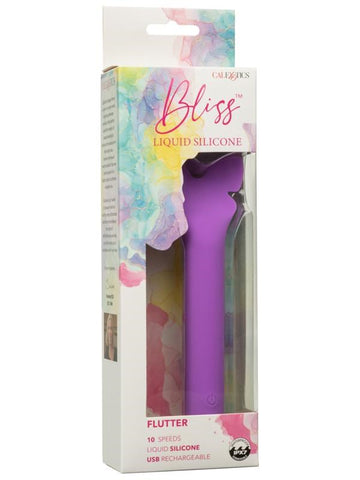 Bliss Liquid Silicone Flutter Vibrator - Rabbit Vibrators
