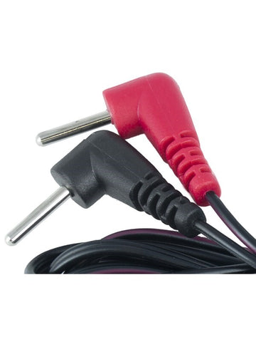 Spare Replacement Cable with 90 Degree Plugs - Vibrator Accessories